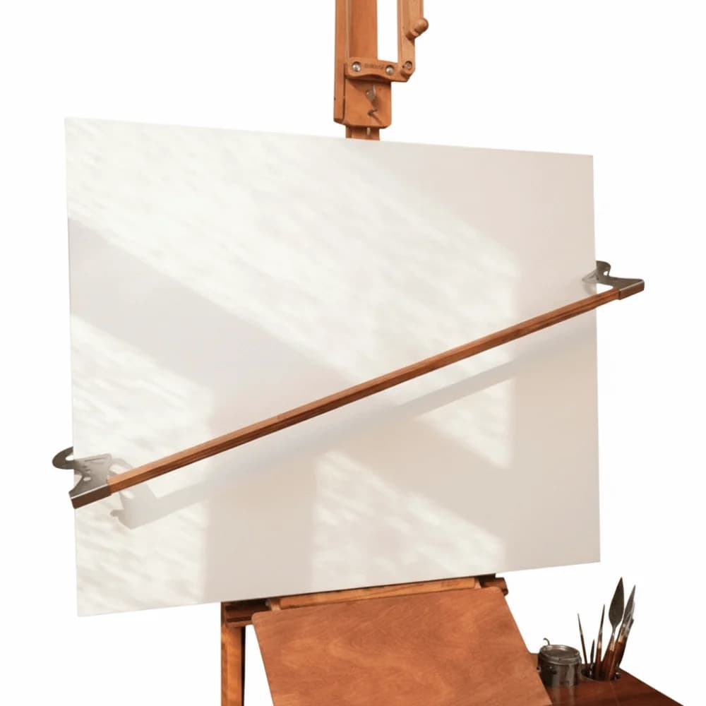 Support de table pour artiste en bois, réglable en hauteur et en angle, design suspendu, pour peintu