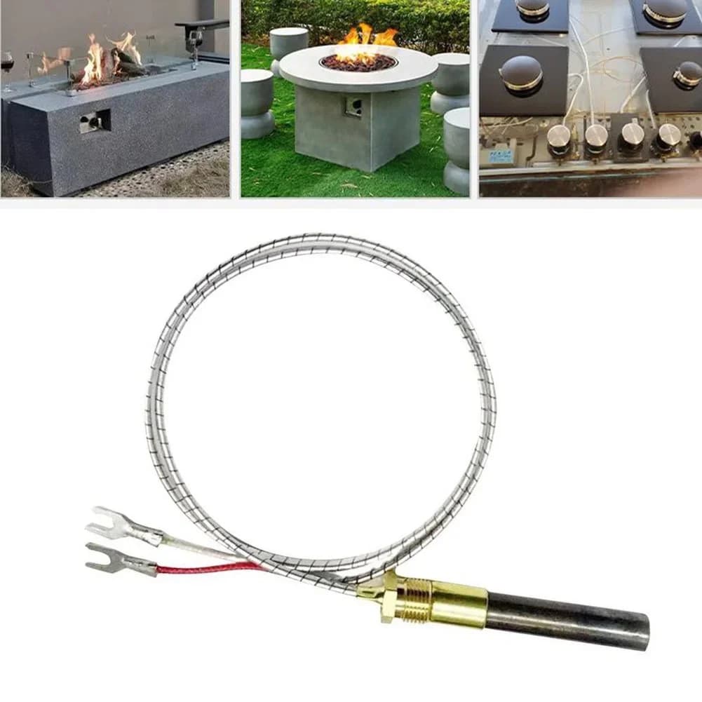 Thermopile métallique de capteur de température de chauffage de cheminée à gaz, adapté aux accessoir