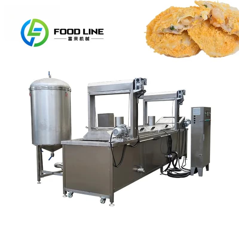 Machine de friture commerciale à chauffage rapide et continu, l'échauffement rapide réduit le temps 