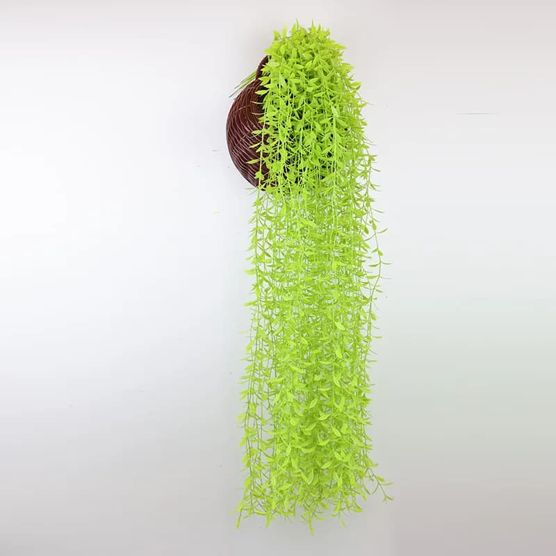Feuilles de Saule et Vignes pour Décoration de la Maison, Plante Artificielle en Plastique, Cuir ora