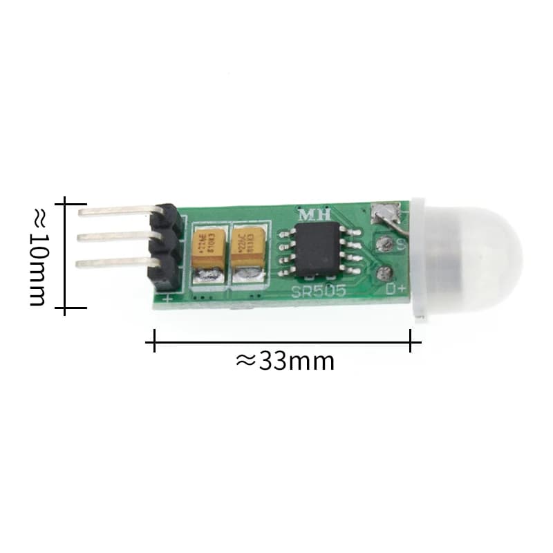 Capteur PIR HC-SR501 HC-SR602 HC-Sr505, Module de détection de mouvement infrarouge pyroélectrique r