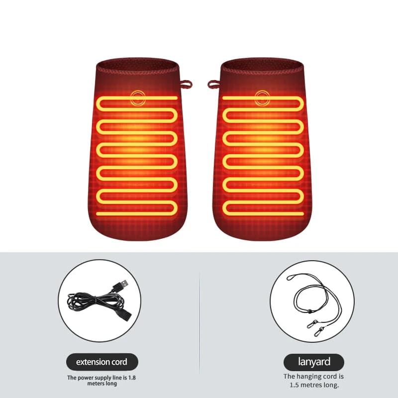 Muffler chauffant électrique vibrant pour les mains, avec compresse chaude, soulage la douleur et l'