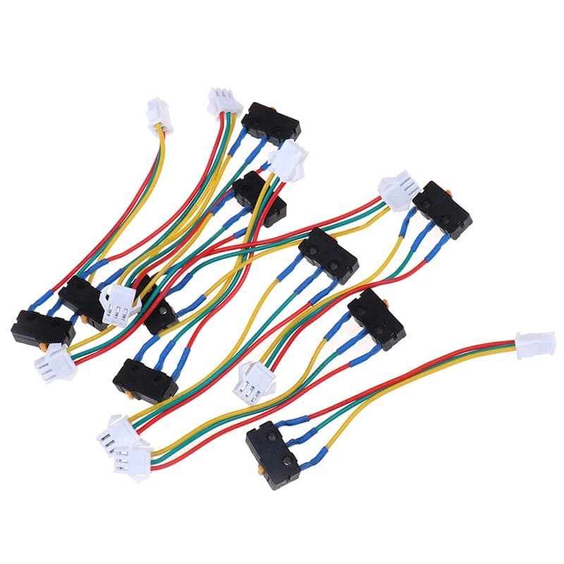 Micro interrupteur pour chauffe-eau à gaz, 10 pièces, interrupteur à trois fils, petite commande marche-arrêt sans séparateur, vente en gros