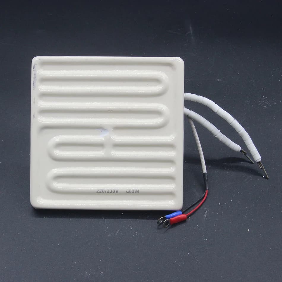 Plaque chauffante infrarouge en céramique, chauffage supérieur IR, 120x120mm, 220V, 600W pour Gordak 863, station de expédiBGA à souder