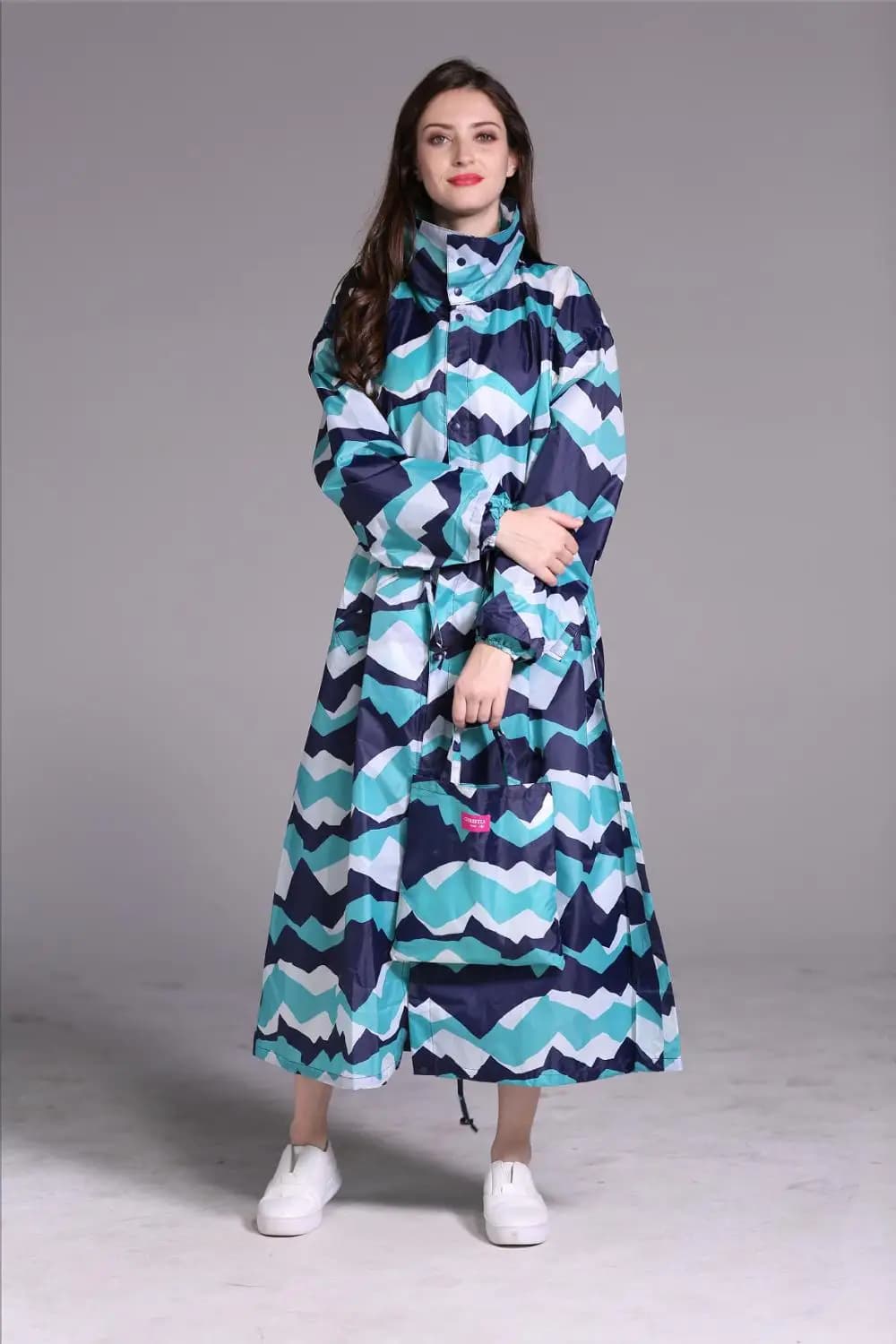 Imperméable long et respirant pour hommes et femmes, imperméable, poncho fin, veste de pluie pour dames, manteaux pour adultes, nouvelle mode