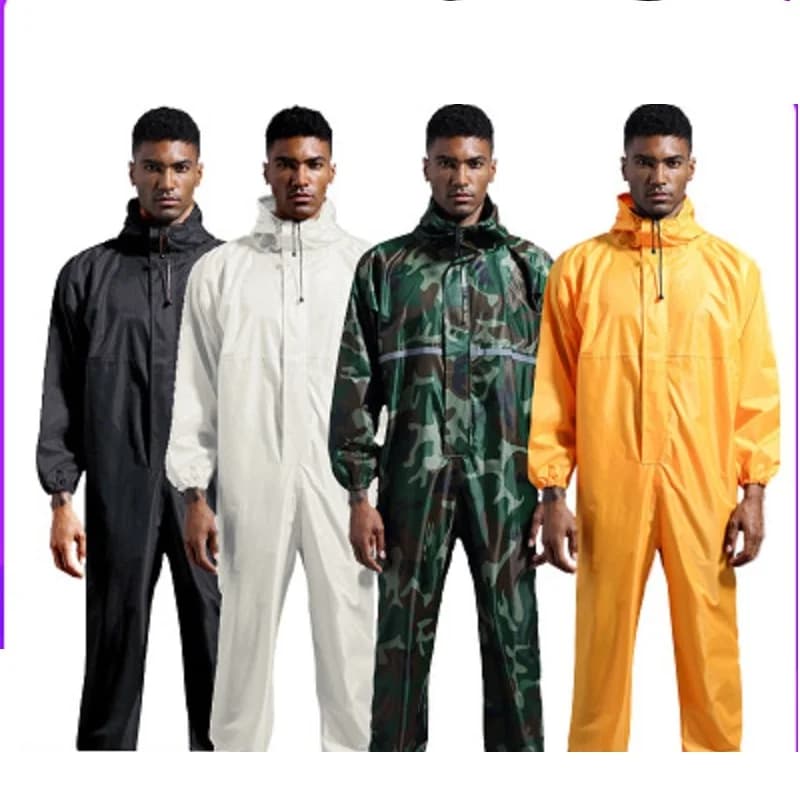 Salopette imperméable imperméable à capuche combinaison réfléchissante vêtements de travail anti-poussière peinture unisexe peintre vêtements de travail combinaisons de travail de sécurité