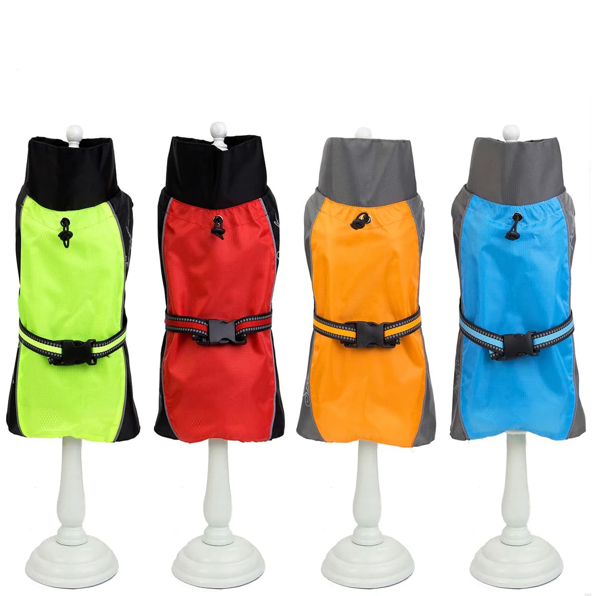 Manteau imperméable pour chien de compagnie, gros chien bouledogue français, manteau de pluie à la mode pour chien, veste réfléchissante pour petit, moyen et grand