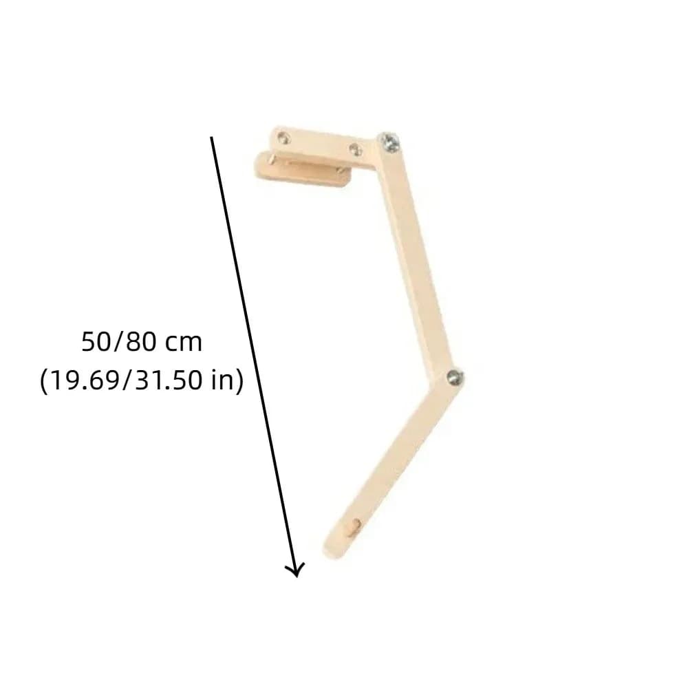 Support de peinture à l'huile en bois pour artiste, design suspendu, robuste, réglable en hauteur et en angle, pour une meilleure stabilité