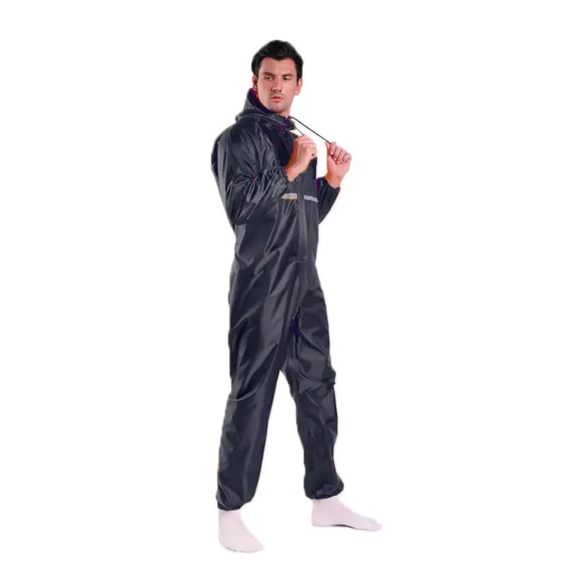 Salopette une pièce anti-poussière pour hommes, imperméable à capuche, imperméable, antistatique, sans poussière, vêtements de protection