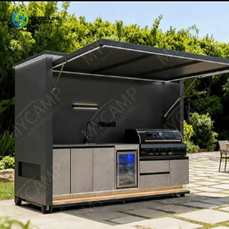 Pergola motorisée en aluminium sur mesure avec toit à lames orientables
