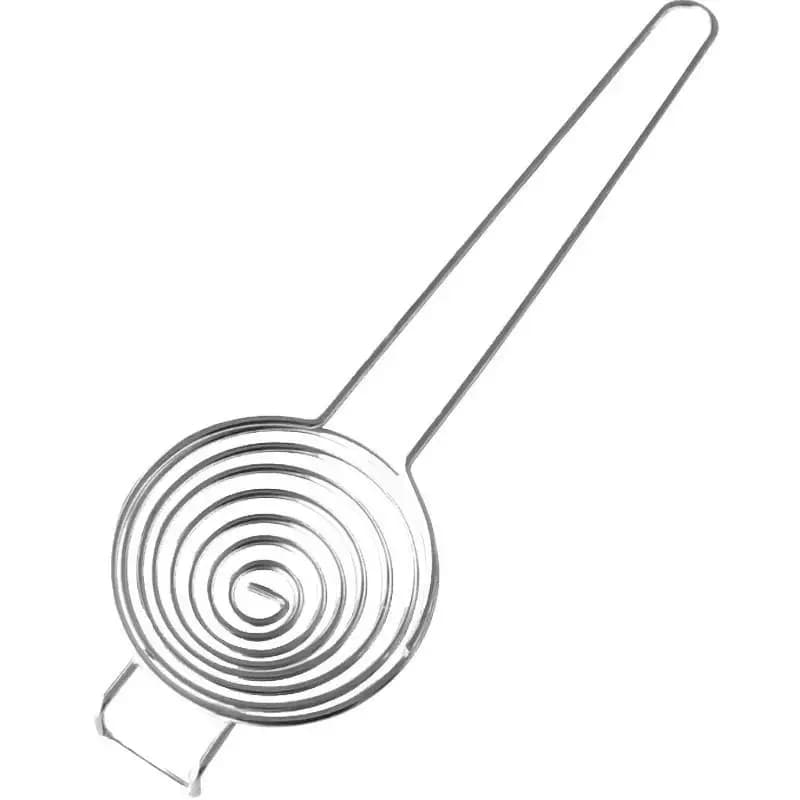 Séparateur de jaune d'œuf blanc en acier inoxydable
