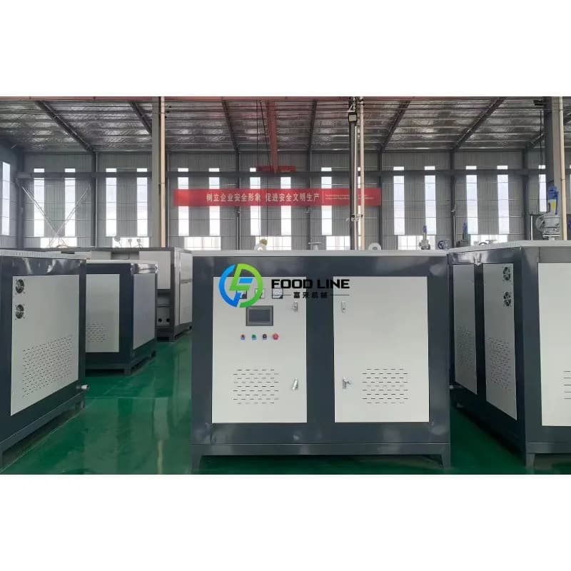 Générateur de vapeur électromagnétique automatique industriel 20KW, chaudière à vapeur à chauffage électrique pour la production en usine