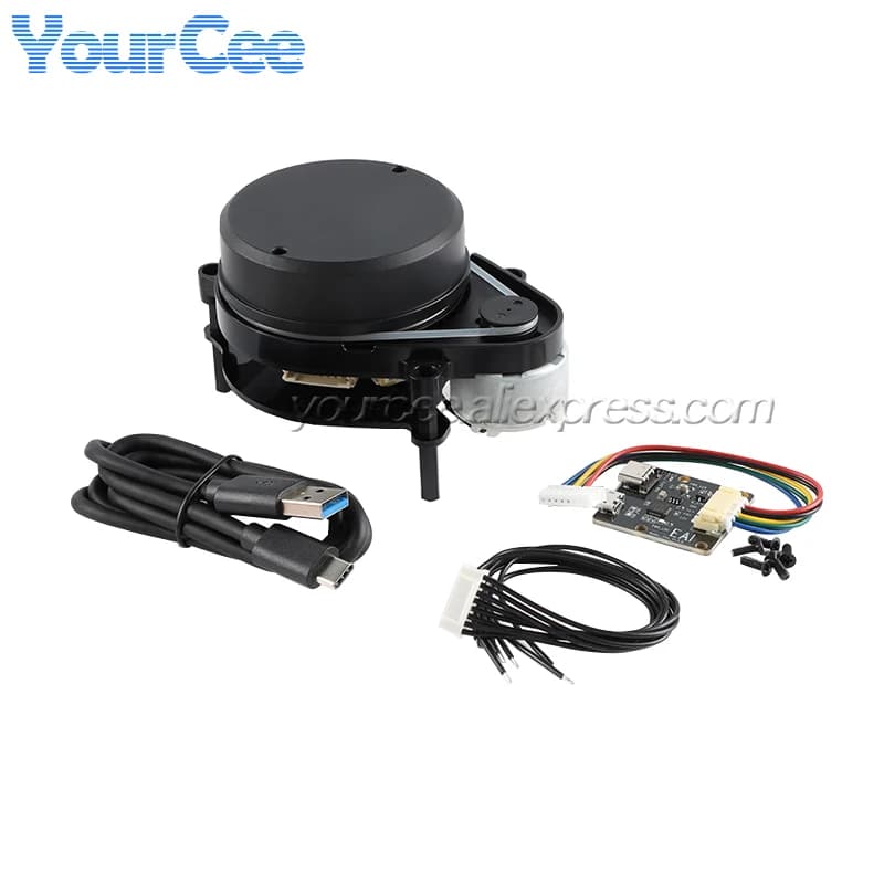 YDLIDAR X4 Pro X3 X2L LIDAR TOF 360 °   Module de capteur de portée de Scanner de Radar Laser, Robot de Support de fréquence de balayage de 8 mètres 10Hz