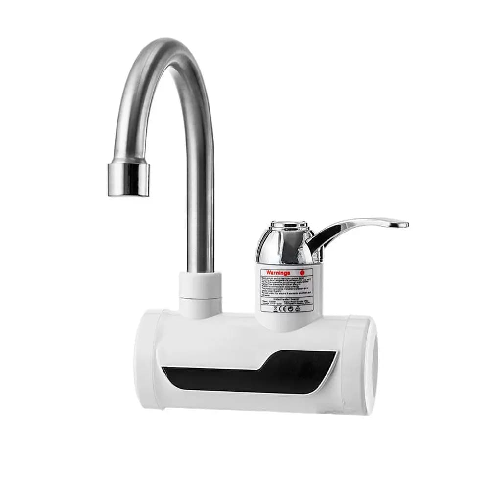 Robinet chauffe-eau électrique instantané 3000W, sans réservoir, affichage de la température du robinet, eau chaude, cuisine, j6tage