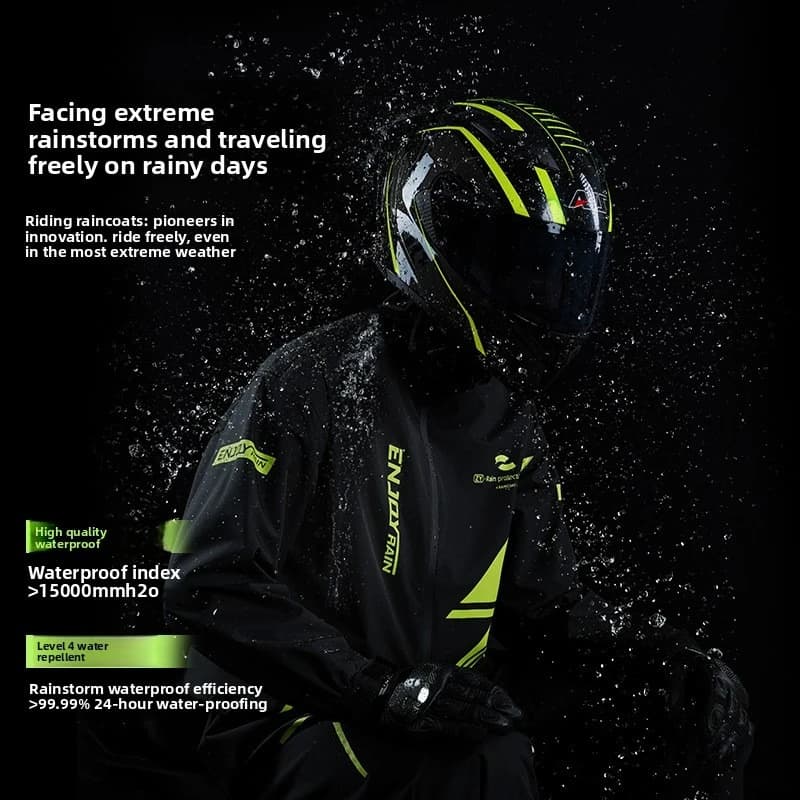 2025 nouvelle Moto imperméable veste hommes coupe-vent fendu manteau de pluie imperméable motocycliste femmes imperméable Para Moto