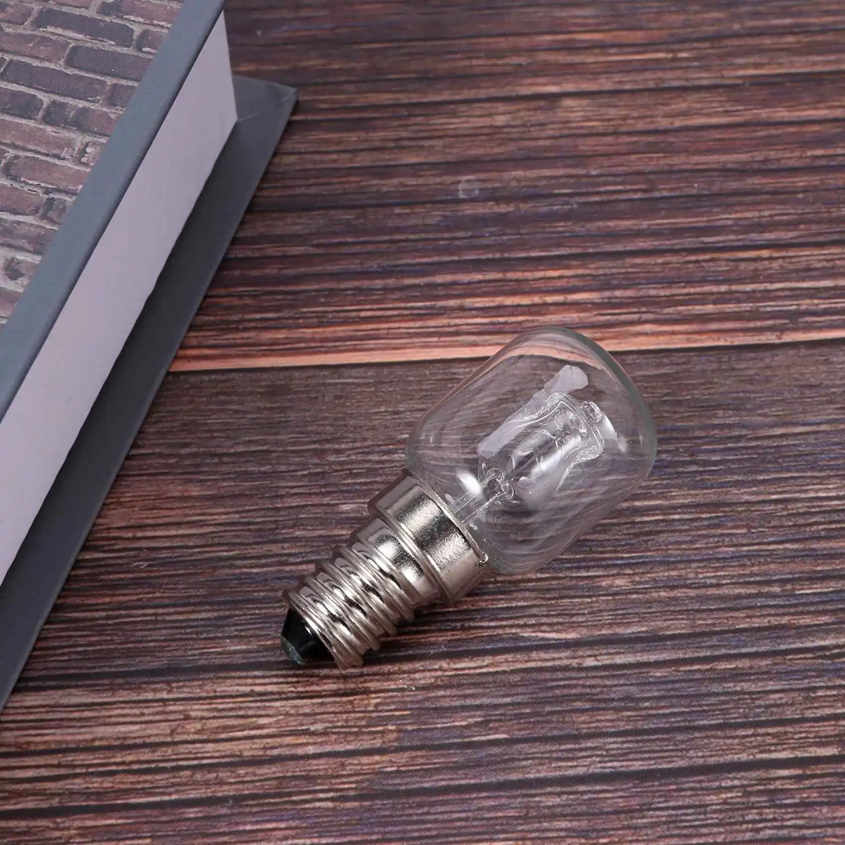 Tendance! Ampoule haute température E14, 500 degrés, 25W, halogène pour four à bulles, ampoule à Quartz E14 250V 25W