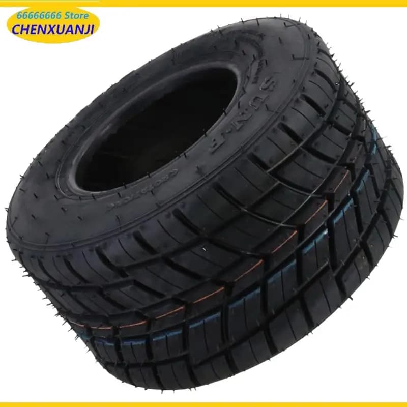 Pneus tubeless pour la pluie 10x4.50-5 11x7.10-5 pouces avec roues en aluminium pour karting, accessoires pour karting à roues avant et arrière, pour drift.
