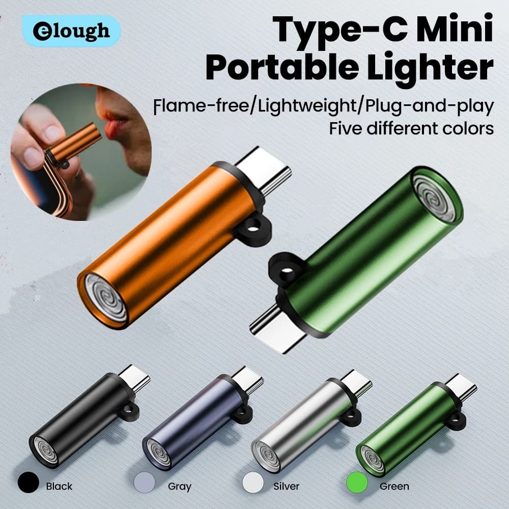 Mini allume-cigare de Type C, coup d'allumage, arrêt automatique, sécurité extérieure, USB C, adaptateur allume-cigare Mobile pour iPhone 17