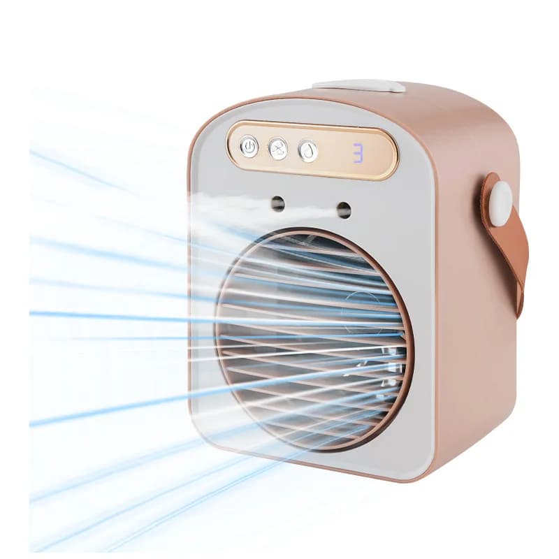 Nouveau ventilateur climatiseur 2026, ventilateur humidificateur, nouveau ventilateur électrique domestique à refroidissement par eau, petit modèle