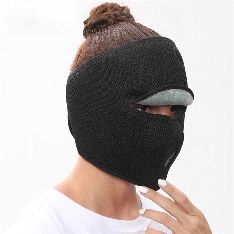 Masque facial chauffant électrique, coussin chauffant pour soulager l'inconfort facial, relaxation à domicile, bien-être, masque facial, 3 modes, fonction de minuterie