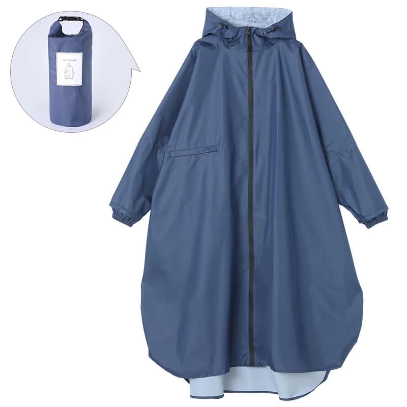 Manteau de Pluie Long et Épais pour Femme et Homme, Imperméable, Grande Taille, pour Adultes, Randonnée en Plein Air, Coupe-Vent, Biker, Allongé, Nouvelle Collection