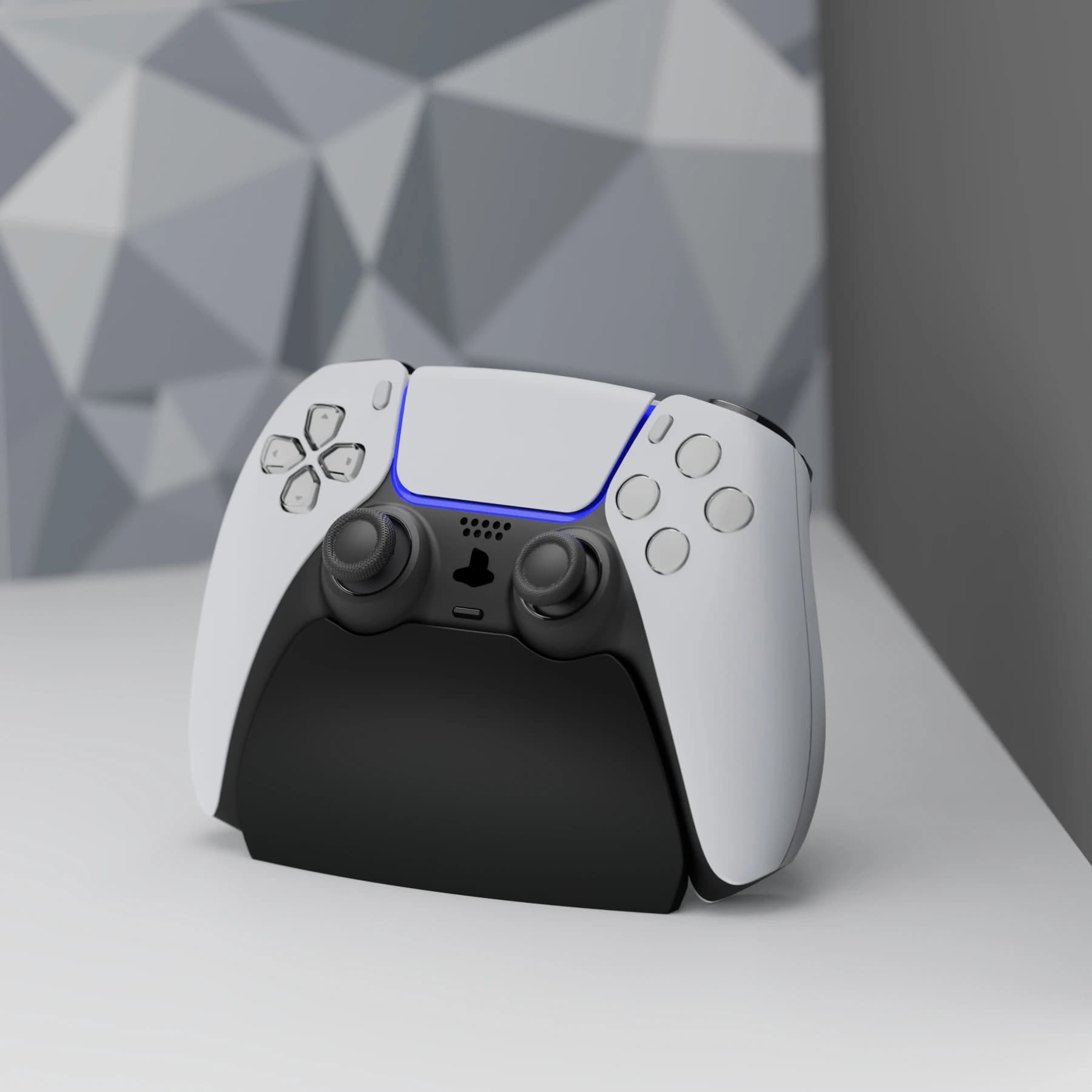 Présentoir de contrôleur PlayVital pour ps5, accessoires de manette de jeu, support de bureau avec coussinets en caoutchouc pour contrôleur ps5, 4 couleurs