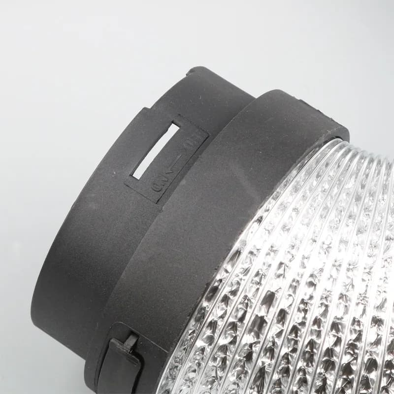 Conduit de chauffage de voiture Flexible de 75mm, facile à installer, tuyau de conduit d'air de chauffage, conduit de ventilation Flexible pour chauffage de stationnement Webasto Eberspacher
