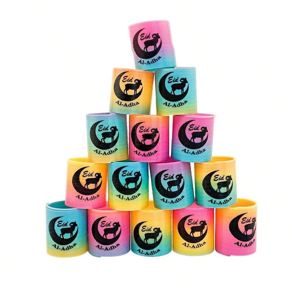 12/24 pièces Jouets ressorts magiques arc-en-ciel ronds, spirales dégradées pour les doigts, jouets amusants pour enfants, cadeaux de fête d'anniversaire pour enfants, remplissage de piñata