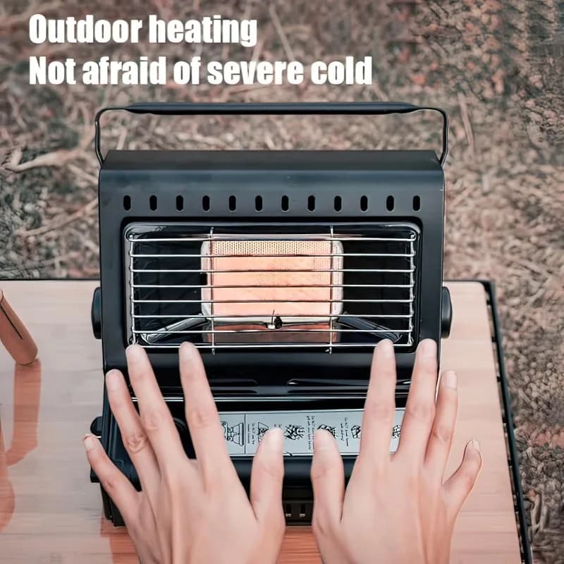 Réchaud de Camping à gaz multifonctionnel, chauffage d'extérieur, chauffe-mains Portable pour survie, randonnée, tente de pêche, caravane, chauffage d'urgence