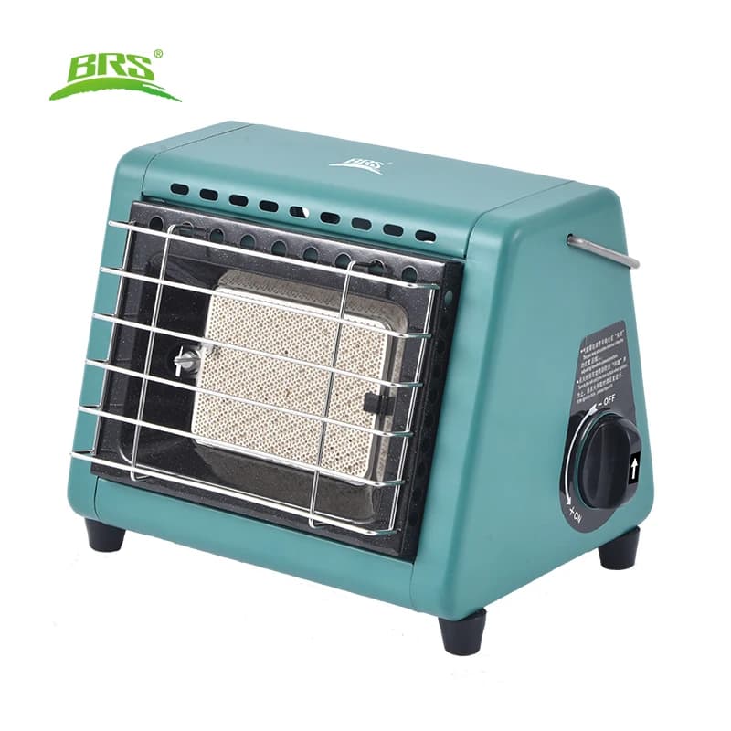 Chauffage de tente portable BRS-H23 1500W, chauffage extérieur au butane avec vanne de contrôle, chauffage infrarouge pour terrasse, camping et hiver