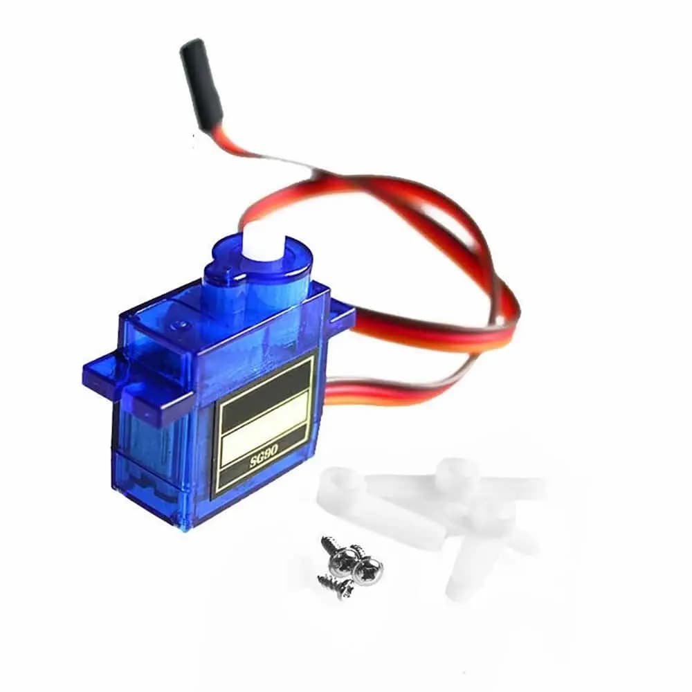 Micro servomoteur SG90 9G, 180 °, 360 °, pour robot RC, bras, hélicoptère, avion, télécommande