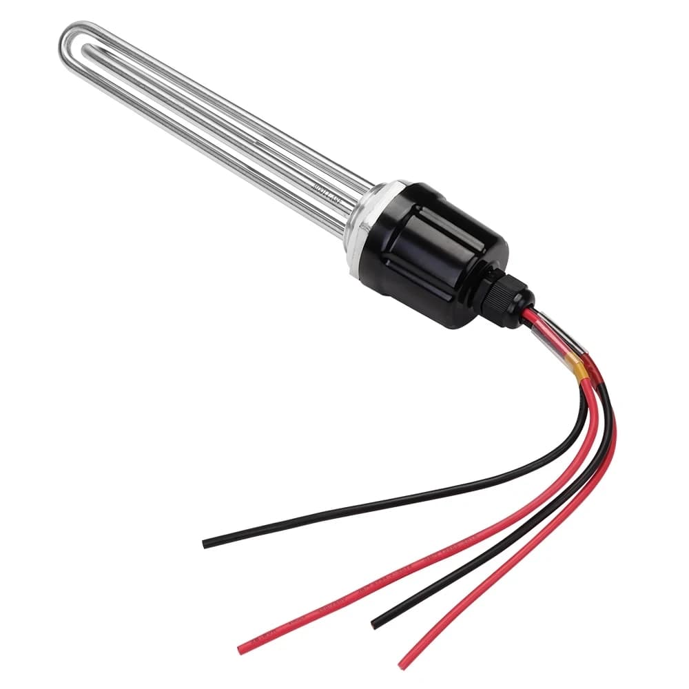 DERNORD chauffe-eau électrique 220V 1500W & 48V 550W chauffe-eau solaire combiné avec régulateur de température élément chauffant SUS304
