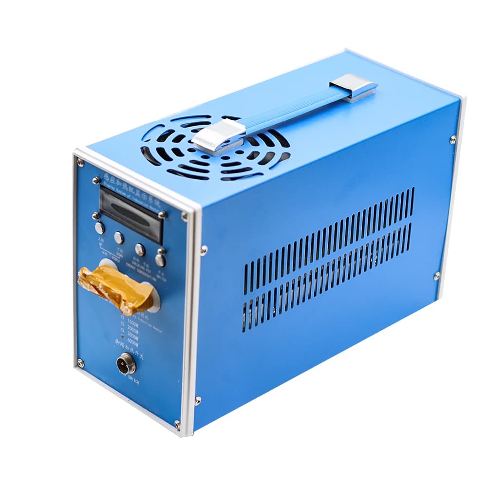 Machine de chauffage par induction haute fréquence, chauffage par induction ZVS, four de fusion argent et or, 3000W, 220V, 110V