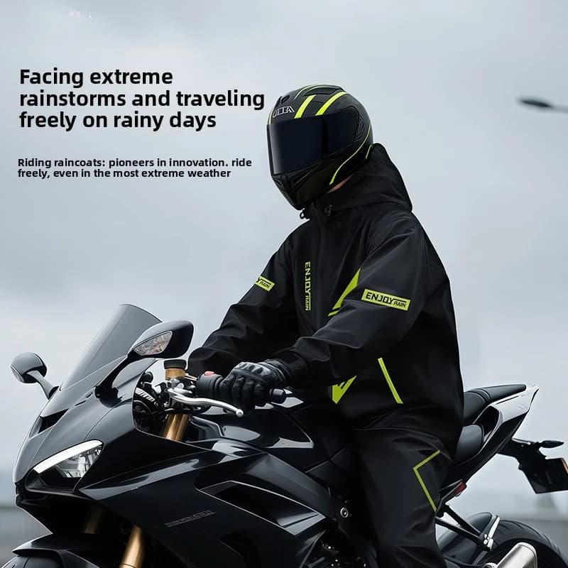 2025 nouvelle Moto imperméable veste hommes coupe-vent fendu manteau de pluie imperméable motocycliste femmes imperméable Para Moto