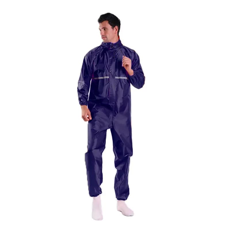 Salopette une pièce anti-poussière pour hommes, imperméable à capuche, imperméable, antistatique, sans poussière, vêtements de protection