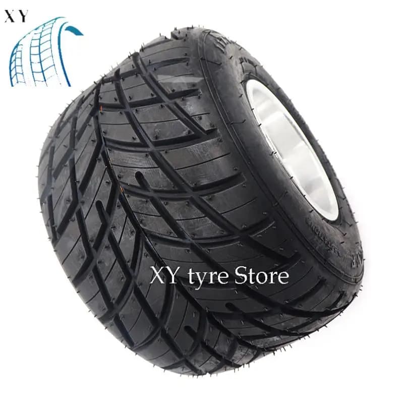 Pneus tubeless 10x4.50-5 et 11x7.10-5 pouces avec jantes en aluminium pour karting, roues avant et arrière, accessoires de drift pour karting.