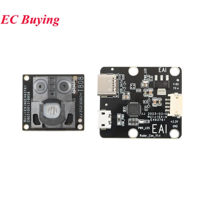 EAI YDLIDAR GS2 ligne à semi-conducteurs Lidar capteur de portée Module Radar Laser 28Hz 300MM 100 °   Évitement d'obstacles de balayeuse à balayage