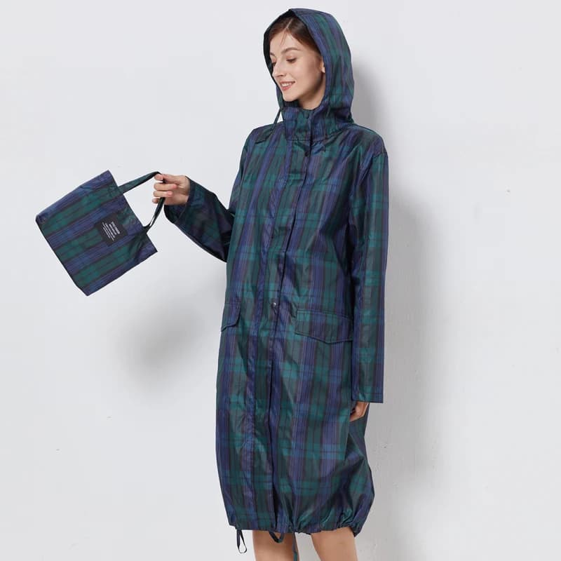 Poncho imperméable à capuche léger pour hommes et femmes, veste coupe-vent, manteau respirant avec fermeture éclair, vêtements de pluie, vêtements d'extérieur