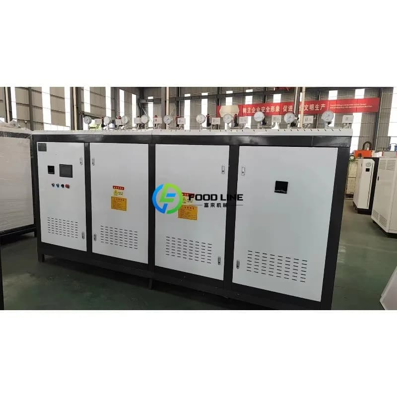 Générateur de vapeur électromagnétique automatique industriel 20KW, chaudière à vapeur à chauffage électrique pour la production en usine