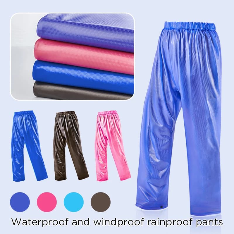 Pantalon imperméable extérieur Pluie fjWomen Hommes Randonnée Escalade Camping Pêche dehors vaccage rapide Montagne Imperméable Anti UV M-2XL