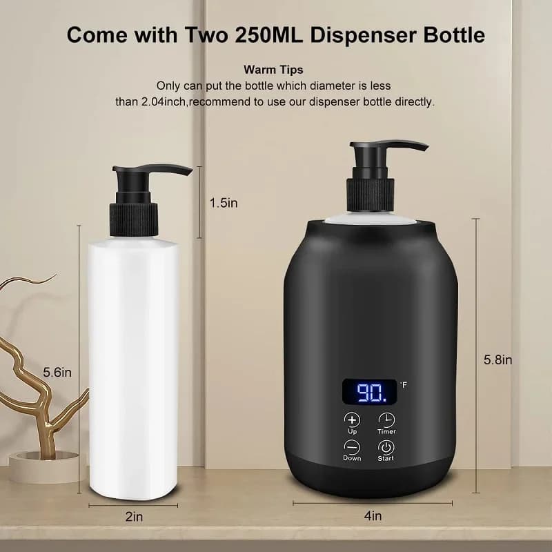 Chauffe-huile de Massage, outil de Massage spécial pour Lotion, avec écran LED, distributeur de chauffage de Gel, adapté au Salon de Spa de beauté à domicile