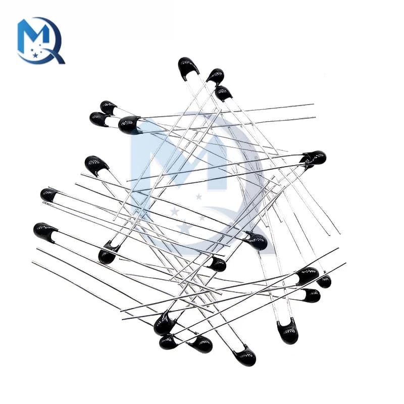 Thermistance NTC de mesure de température 10K 1% B3435 MF52A103F, résistance thermique, 10 pièces/paquet