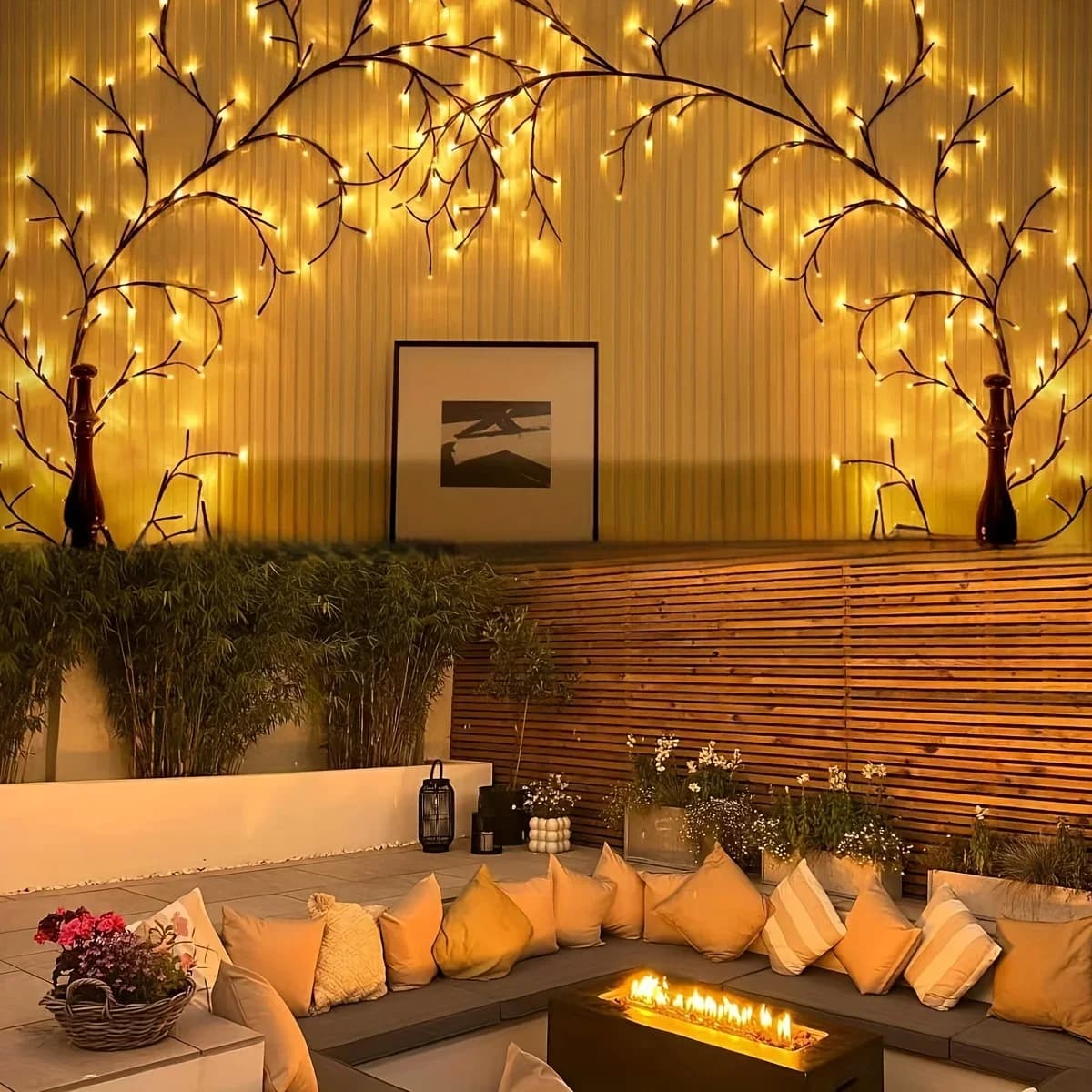 Lampe de vigne de saule