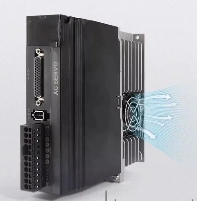 2025 offres spéciales servomoteur 400w 1.27Nm AC servomoteur 3000 tr/min Kit d'entraînement Support 5V 24V Signal d'impulsion RS485 MODBUS câble blindé
