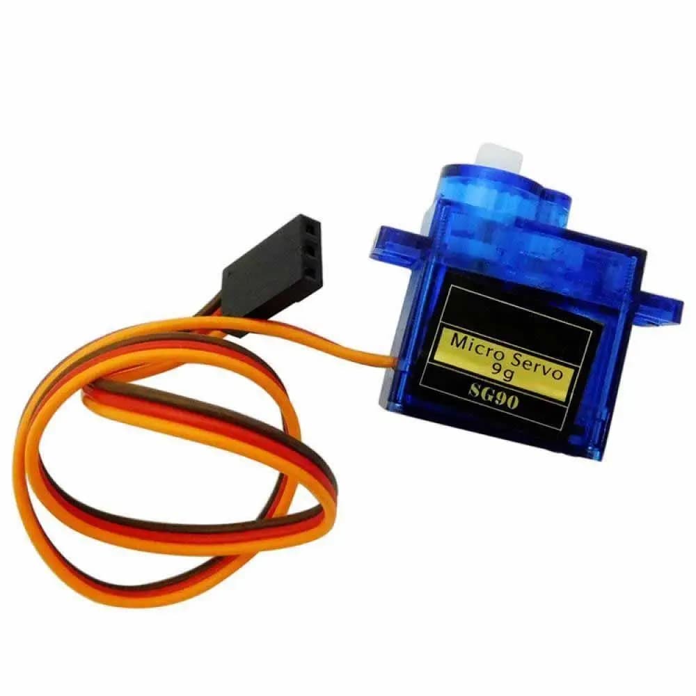 Micro servomoteur SG90 9G, 180 °, 360 °, pour robot RC, bras, hélicoptère, avion, télécommande