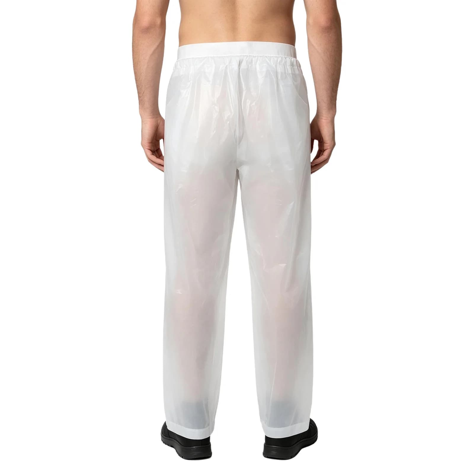 Pantalon de pluie unisexe pour adultes, imperméable, léger, à jambes larges, pour la randonnée, l'atelier, uniforme, pantalon long