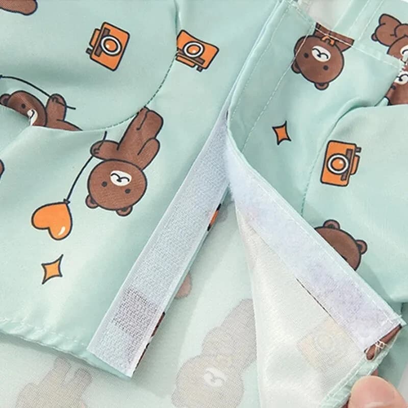 Imperméable pour chien avec chapeau, manteau d'été imperméable à manches courtes pour Bichon, Schnauzer et autres petits chiens