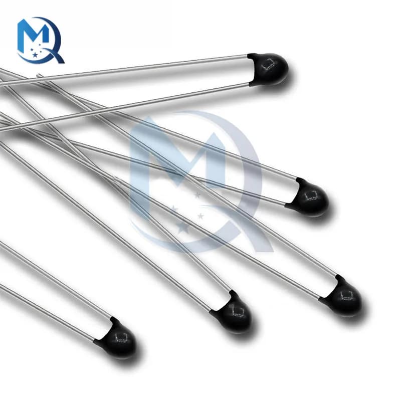 Thermistance NTC de mesure de température 10K 1% B3435 MF52A103F, résistance thermique, 10 pièces/paquet