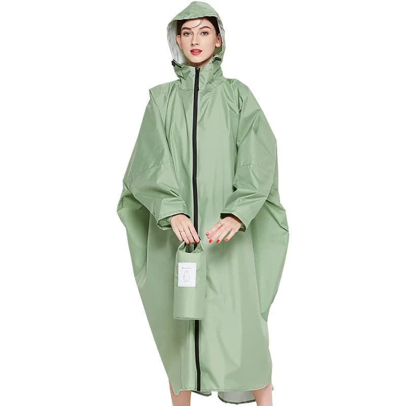 Manteau de Pluie Long et Épais pour Femme et Homme, Imperméable, Grande Taille, pour Adultes, Randonnée en Plein Air, Coupe-Vent, Biker, Allongé, Nouvelle Collection