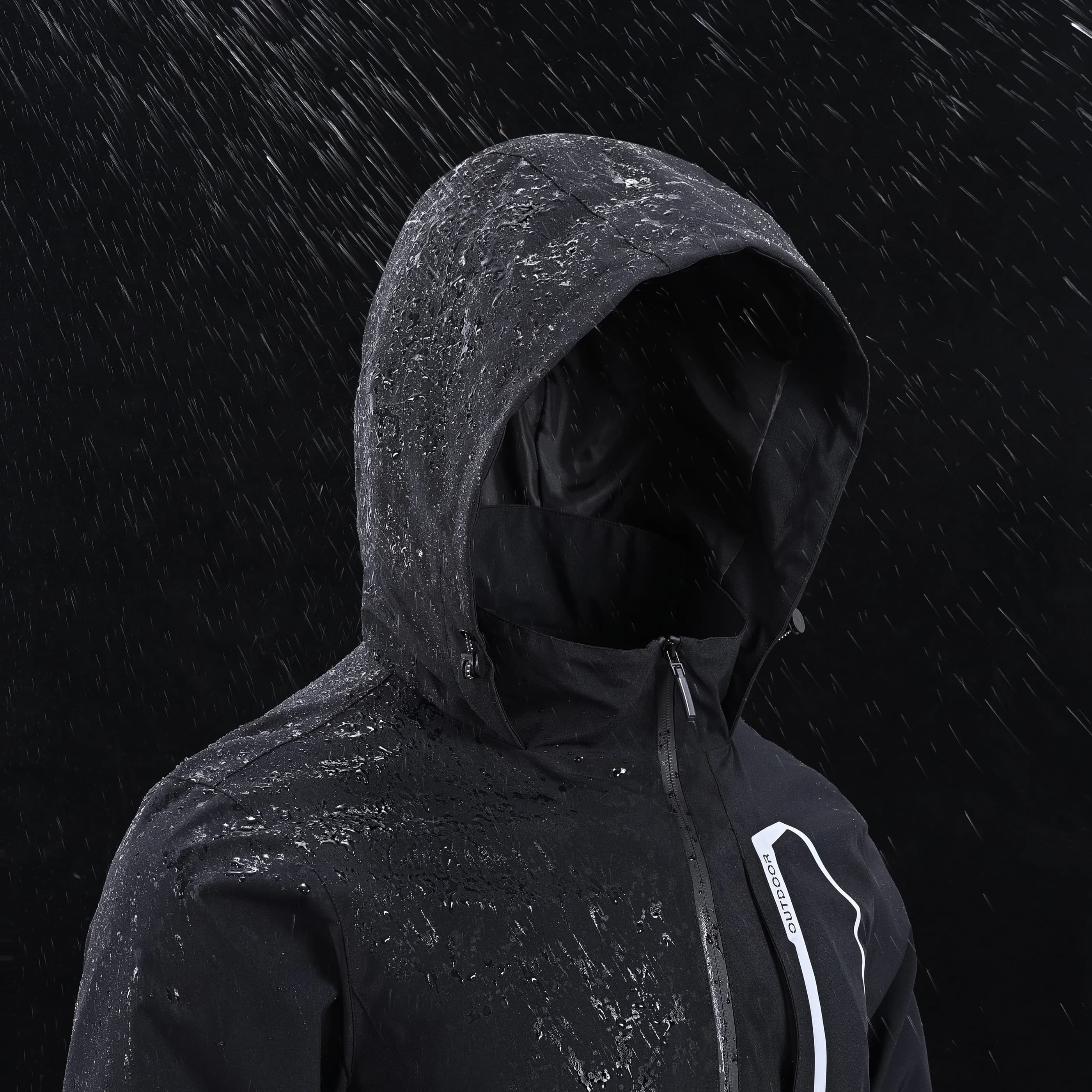 Veste d'été pour homme, imperméable, coupe-vent, fine, avec plusieurs poches pour le camping, la randonnée, le vélo, la pêche